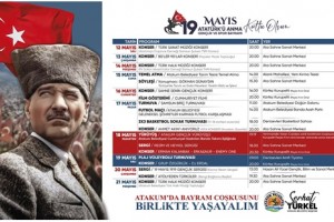 19 Mayıs Gençleri Atakum’da Buluşacak 